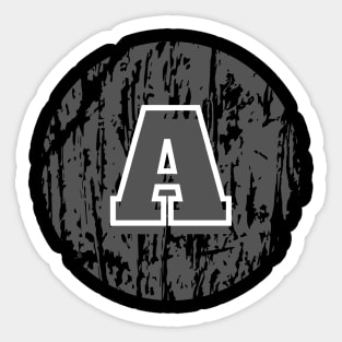 Letter A Sticker